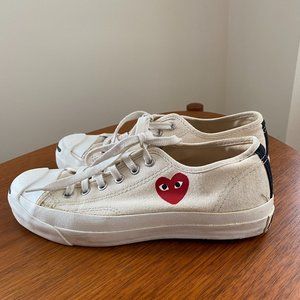 Comme des Garcons PLAY x Converse Jack Purcell